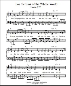 Sin of the World song piano