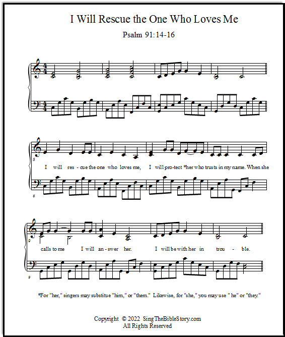 The Bible in song Psalm 91