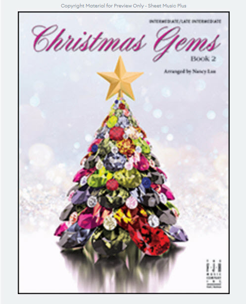 Piano book Christmas Gems