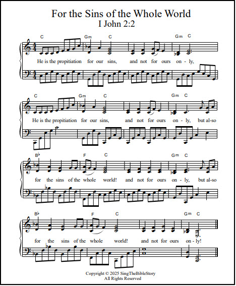 Sin of the World song piano