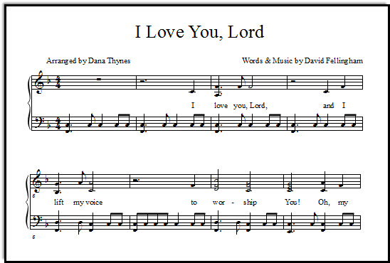 Your Love Is King sheet music for voice, piano or guitar v2