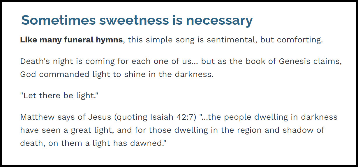 Heaven is a refuge for saved sinners