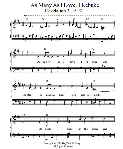 Revelation 3 song about God rebuking us
