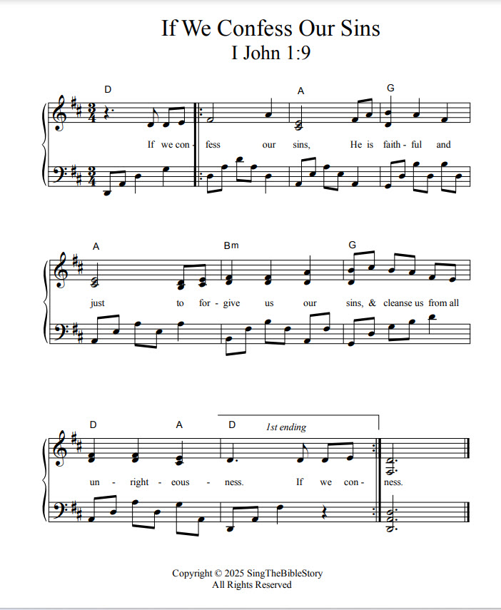 How to do confession song