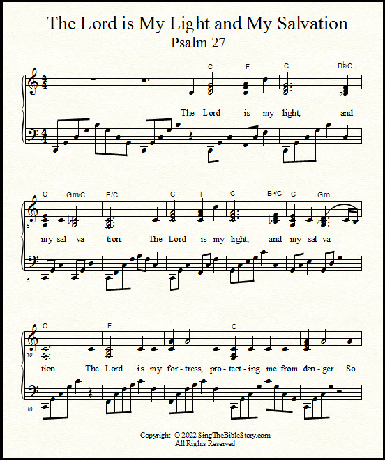Bible memory verse song