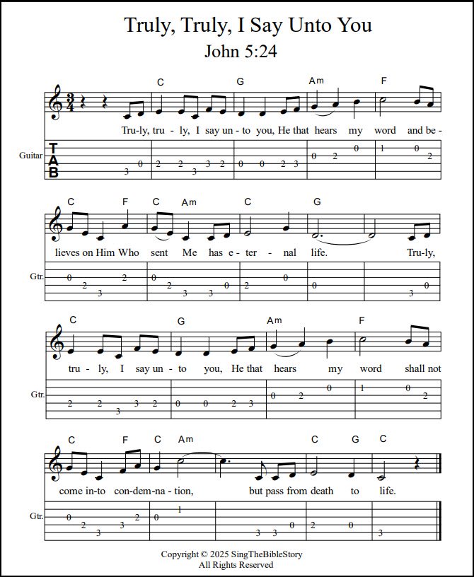 Song about eternal life