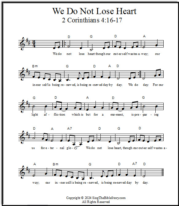 Lead sheet Bible music